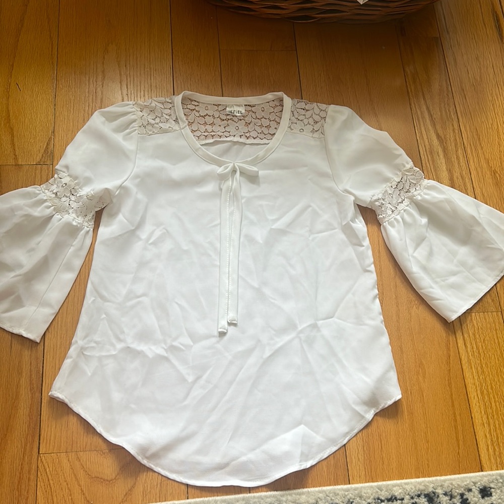 White blouse for girls